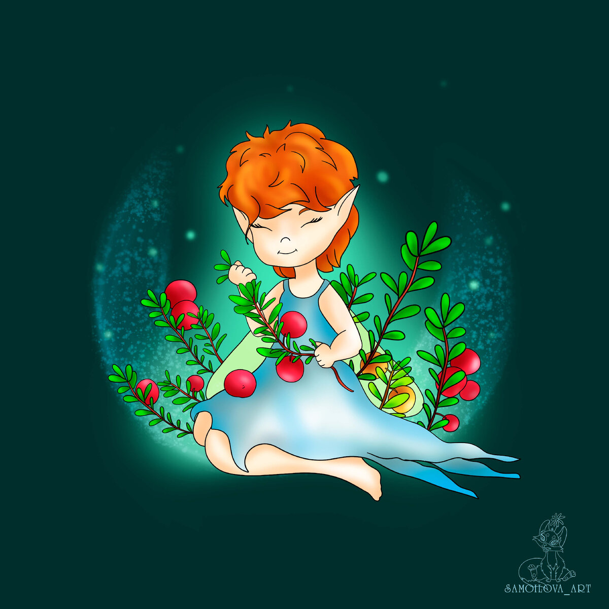 Фея, клюква 