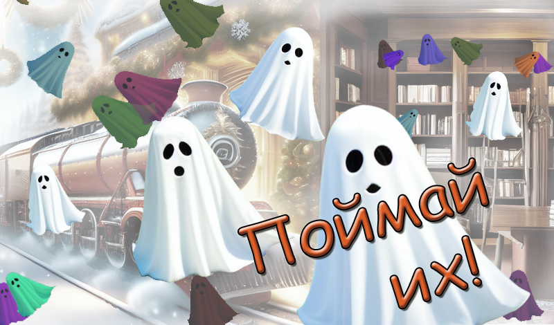 Вторая моя игра на Яндексе - "Охотимся на привидений - фонариком"