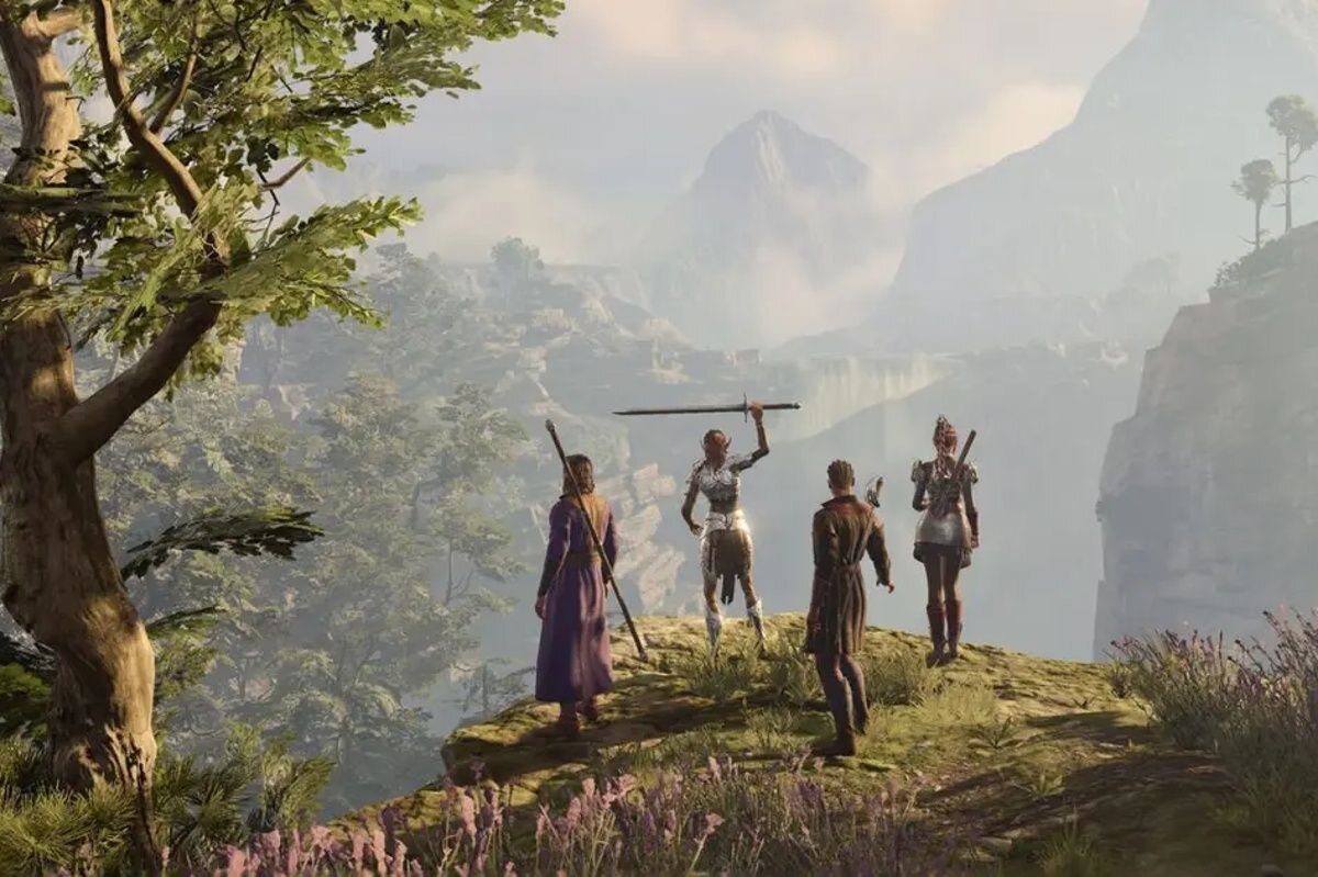 В игре BG 3 огромный открытый мир с живописными видами. Источник: Larian Studios📷
