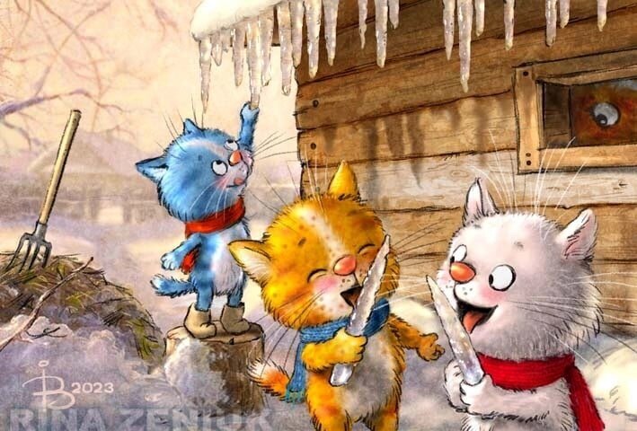 Картина художницы Рины Зенюк