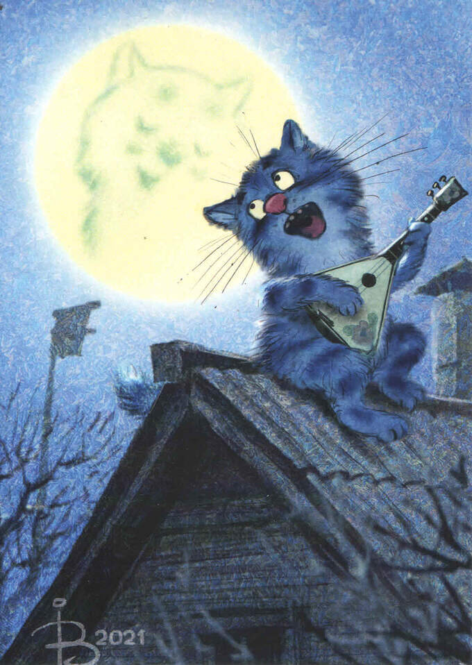 Картина художницы Рины Зенюк