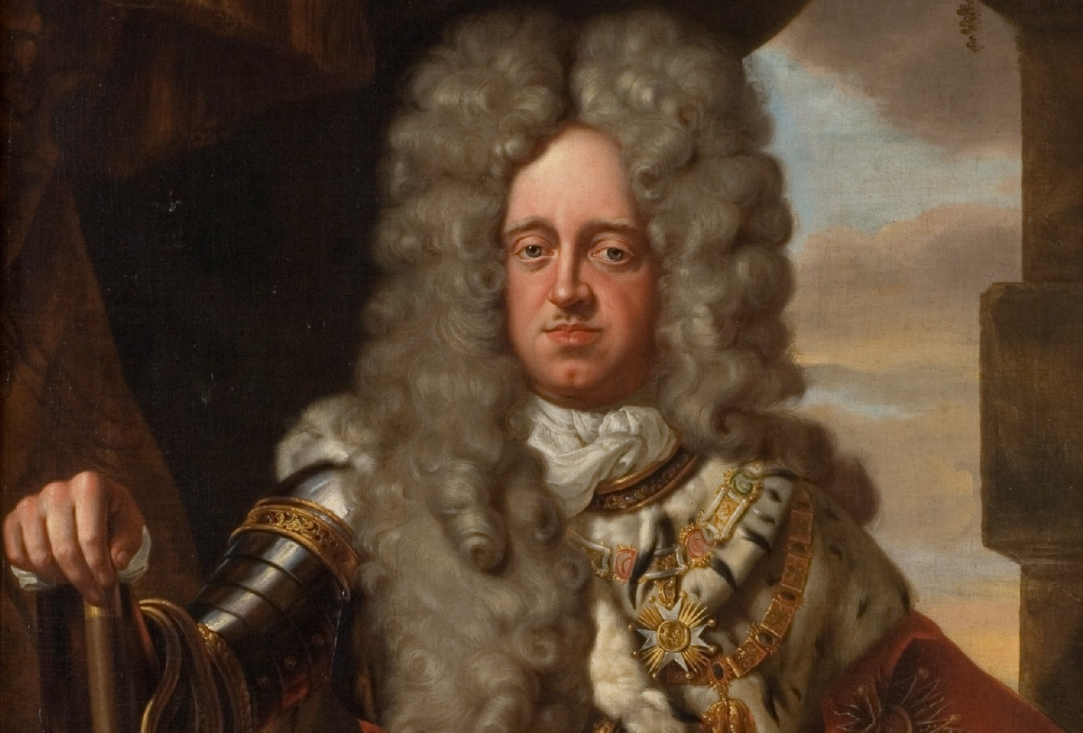 Ян Франс ван Дувен. Портрет Яна Веллема (курфюрста). Фрагмент.