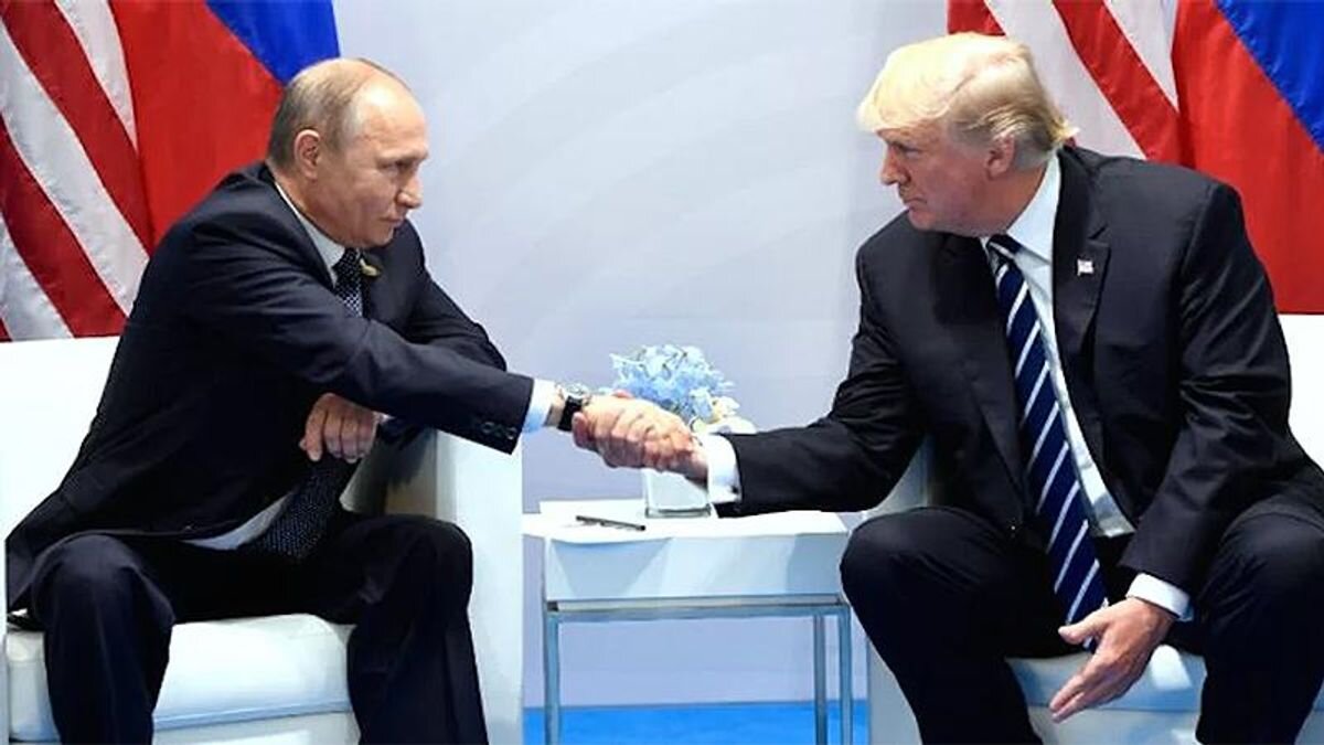 Встреча в 2018. Как и должно быть всегда - лидеры двух больших держав жмут руки