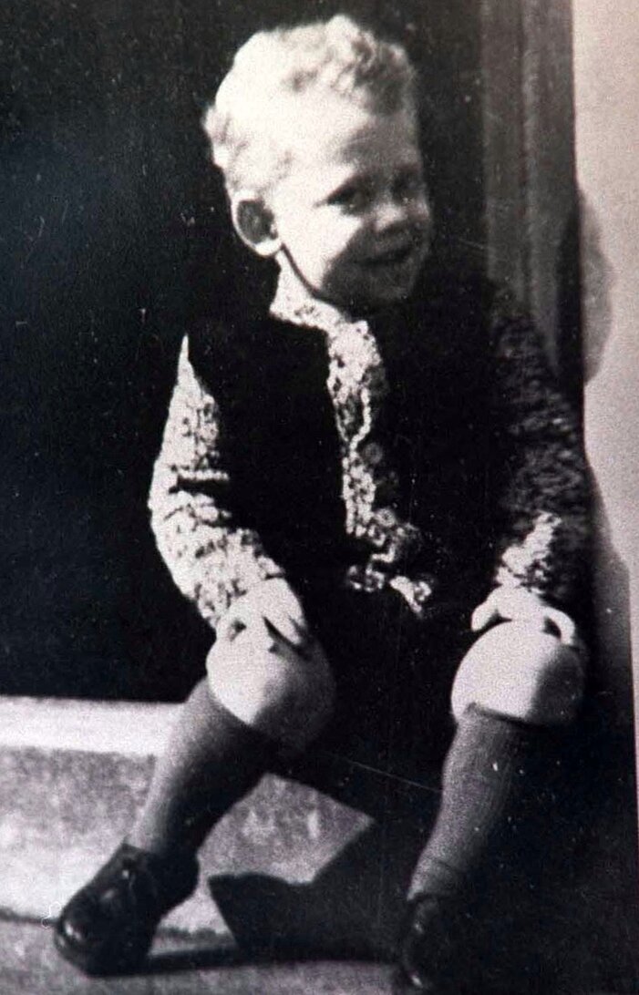 Фото 4-летнего Мартина Брауна