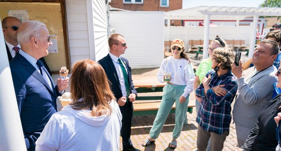    Джо Байден в Кливленде, штат Огайо. / Global Look Press