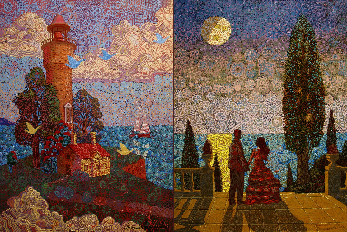 Художник А.П. Акиндинов