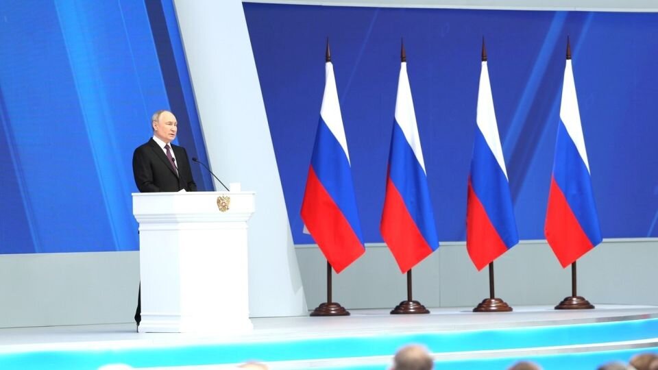    Послание Владимира Путина Федеральному Собранию. Источник: kremlin.ru