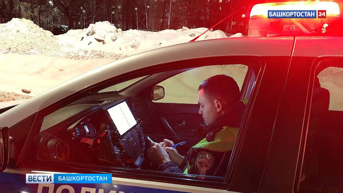    В Уфе за минувшие сутки сотрудники ГИБДД задержали 5 пьяных водителей