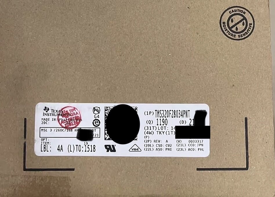 Texas Instruments Series TMS320F28034PNT