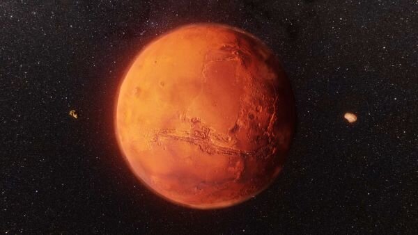 Марс с каждым годом вращается быстрее. В результате дни на Красной планете укорачиваются на долю секунды каждый год. Фото: Vito Technology, Inc.