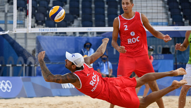 Пляжный волейбол среди мужчин