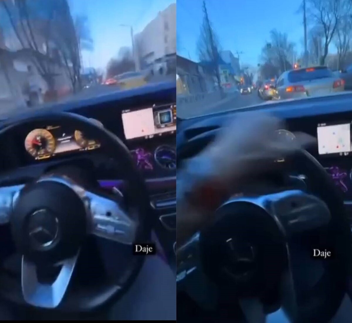 Женщина выезжает на встречку. Фото: пресс-служба МВД России по Краснодару 