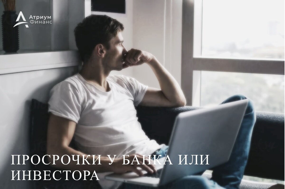 Просрочки по кредиту под залог или по займу у частного инвестора.