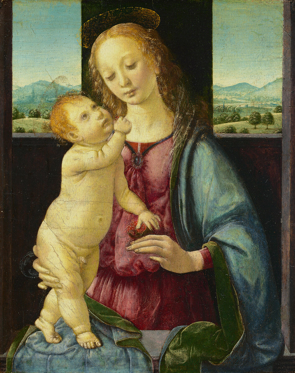 Лоренцо ди Креди. Мадонна с младенцем и гранатом, 1475/80 гг.