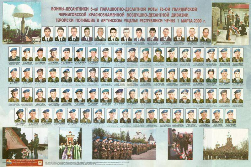 Ровно 24 года назад, с 29 февраля на 1 марта 2000-го, шестая рота 104-го полка 76-й гвардейской Псковской дивизии ВДВ вступила в ожесточенную схватку со значительно превосходящей по силам группировкой-2