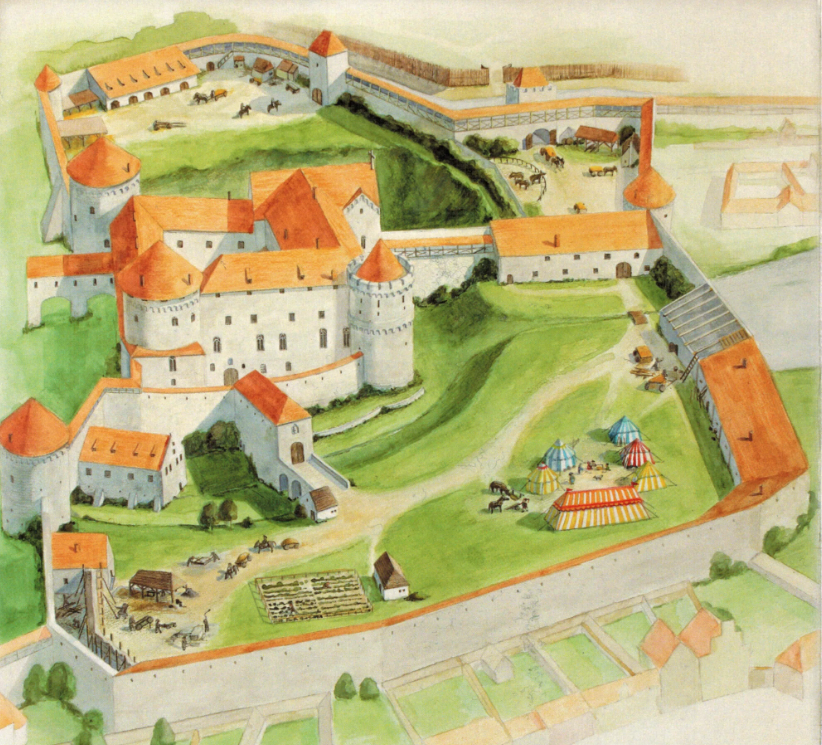 Замок Венден (Цесис) сильнейшая крепость Ливонии