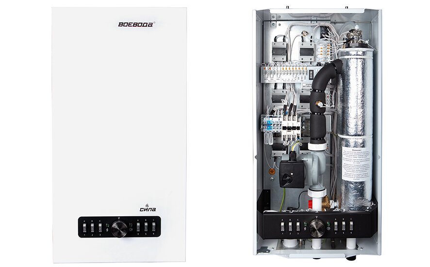 Котел "Воевода Сила" - надежный электрический котел - купить на тепловоз.рф