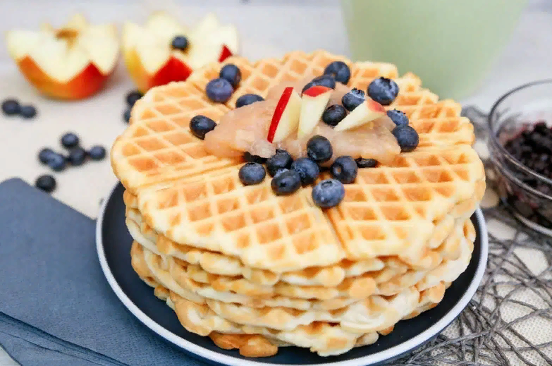 Венские вафли из полбы