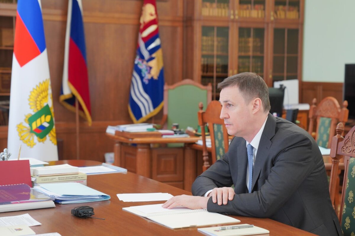    Министр сельского хозяйства России Дмитрий Патрушев встретился с губернатором Ивановской области