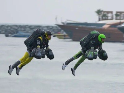    Состоялась первая в мире воздушная гонка в духе «Железного человека» [ВИДЕО]