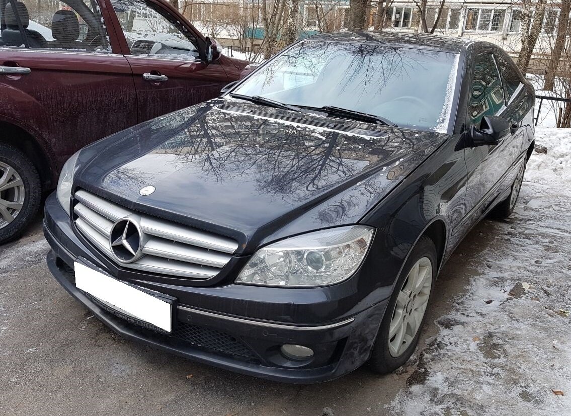 Выездной комплексный осмотр MERCEDES-BENZ CLC-CLASS (МЕРСЕДЕС-БЕНЦ CLC 180  KOMPRESSOR) 2008 г. | Автоподбор Курск | Дзен