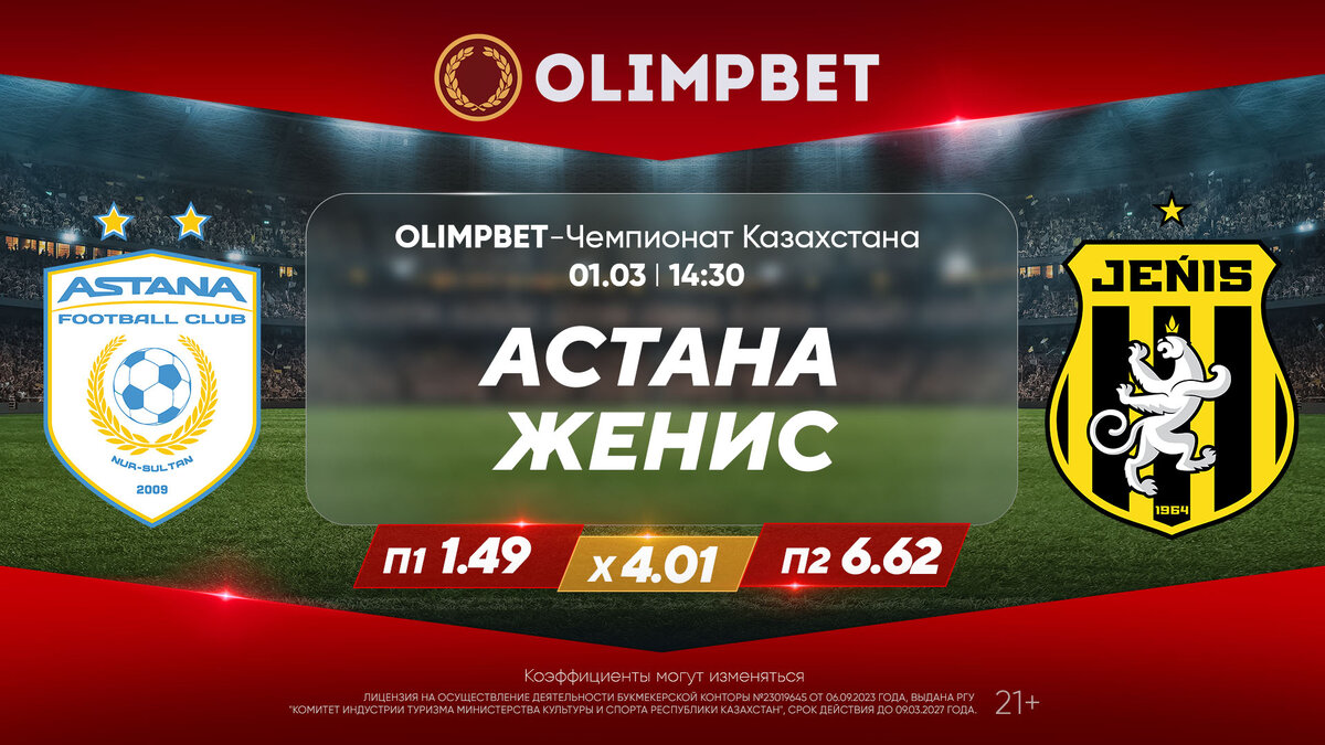 Столичное дерби в Алматы: принципиальный старт Olimpbet-Чемпионата  Казахстана | Sports.ru | Дзен