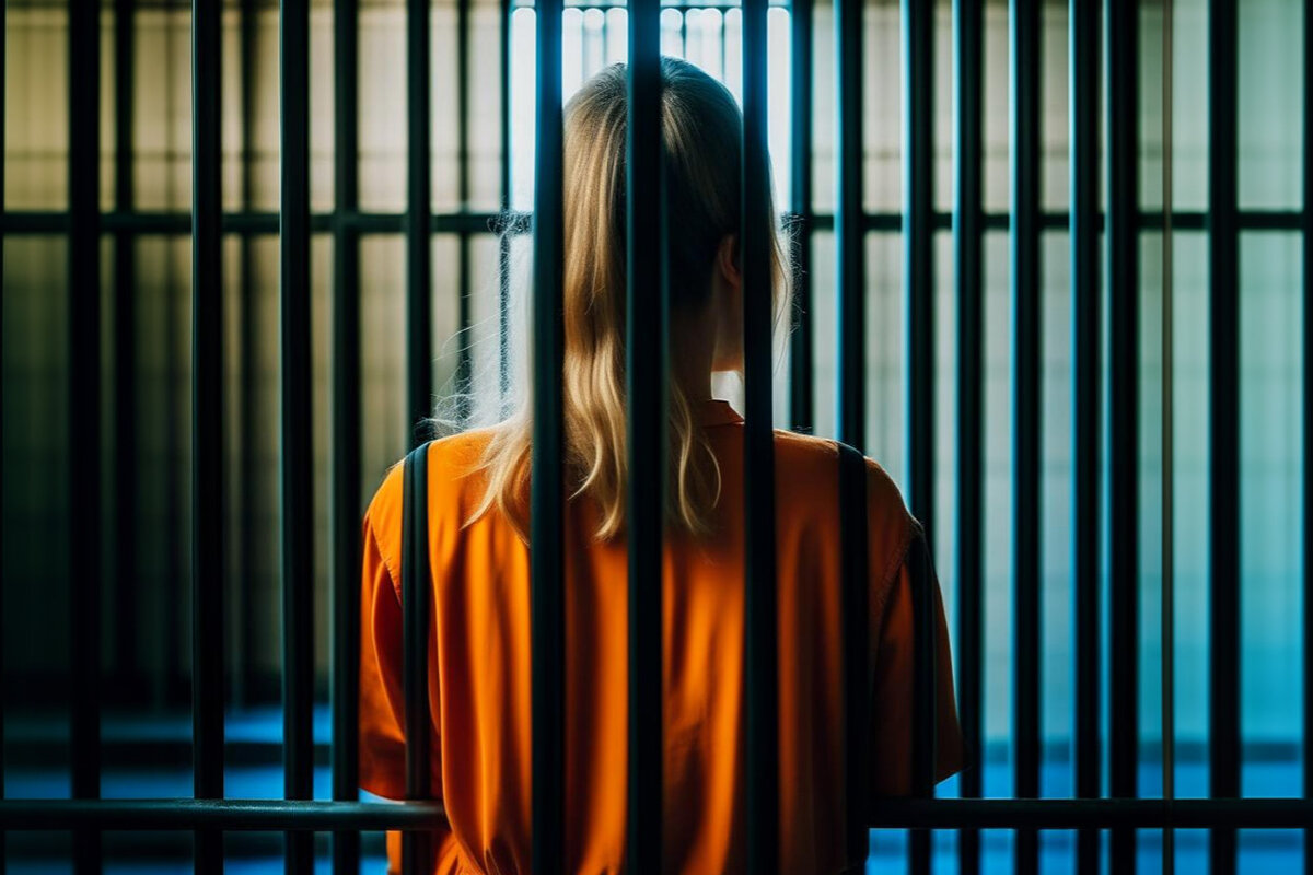 Женщину взяли под стражу до 25 марта.  Фото: изображение сгенерировано нейросетью Kandinsky 2.2