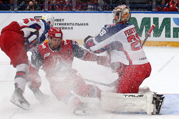 29.02.24. Фонбет Чемпионат КХЛ сезона 2023/2024. Плей-офф. «Локомотив» (Ярославль) — ЦСКА (Москва) @ Артур Каюмов, Иван Федотов |29.02.24. Fonbet KHL Championship 2023-2024. Playoff. Lokomotiv (Yaroslavl) — CSKA (Moscow) @ Artur Kayumov, Ivan Fedotov