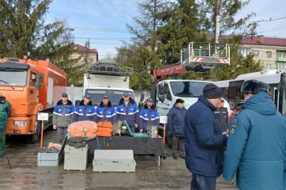    В Брянске проверили готовность городских служб к весеннему паводку