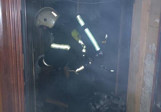    В Фурманове пожарные спасли из горящей квартиры пьяного мужчину