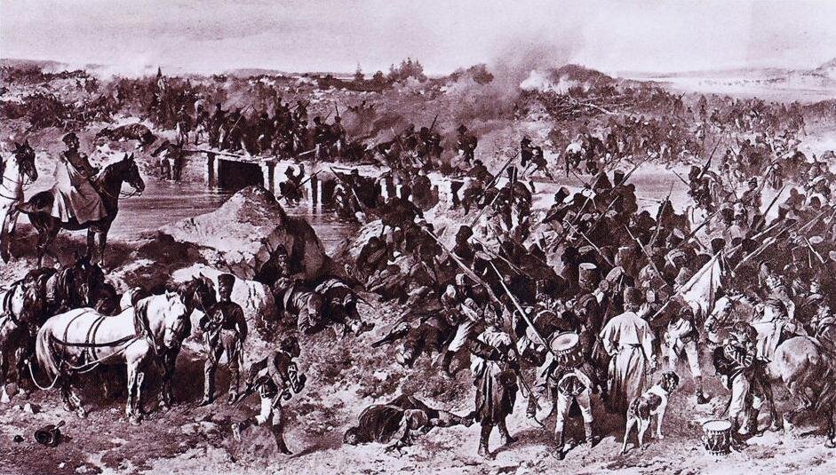 Александр фон Коцебу «Битва при Карстуле» / Зимний дворец, Санкт-Петербург