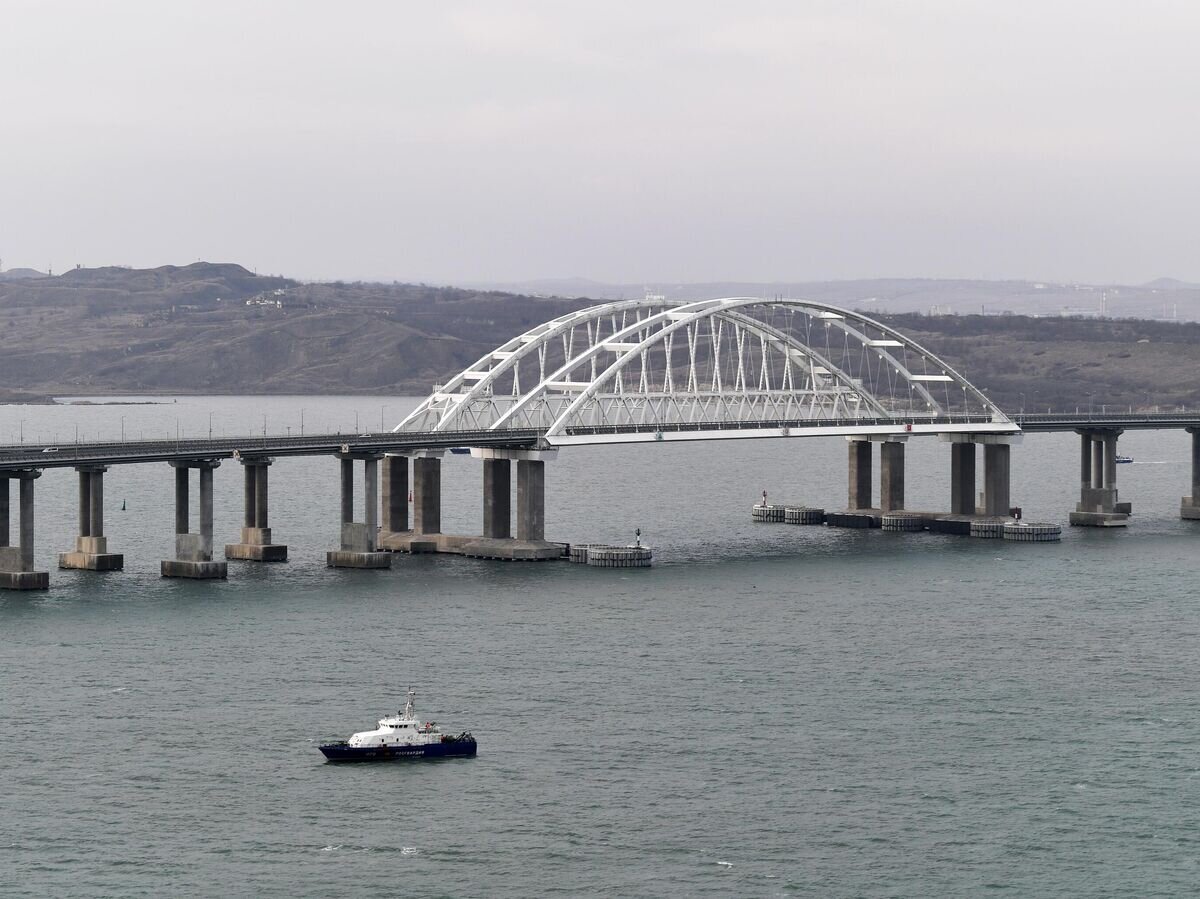    Крымский мост через Керченский пролив © РИА Новости / Алексей Никольский