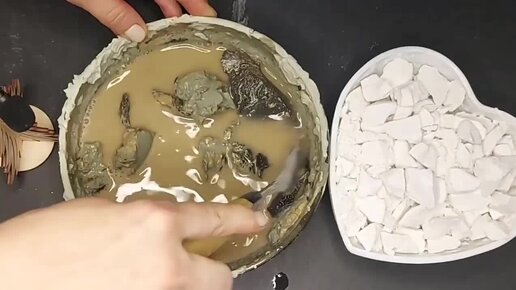 Сухой мел Ассорти в 💦 смеси из глин Кембрийской и Чародейки.