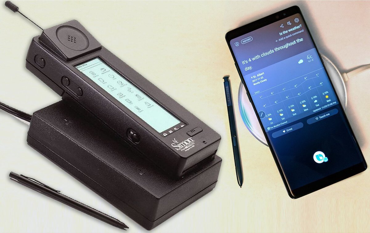 Смартфон до эпохи IPhone! Знаменитый IBM Simon 1994 года! | НейроЧел | Дзен