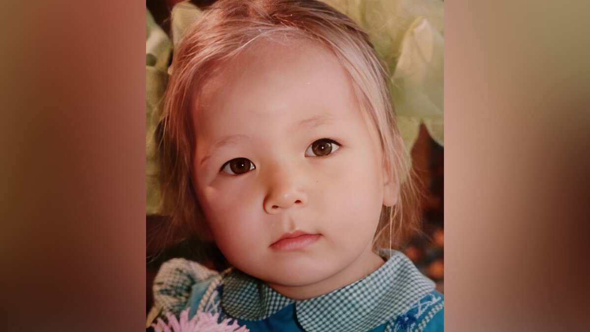    Сауле Юсупова в детстве