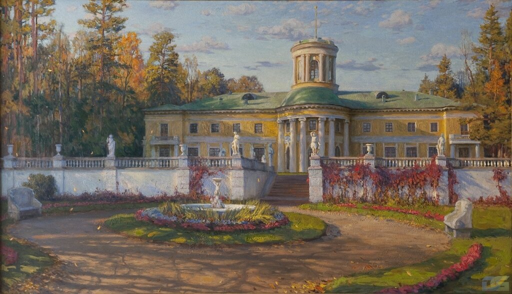 Акжигитов Ильдар Кадирович. Осень. Усадьба Архангельское.