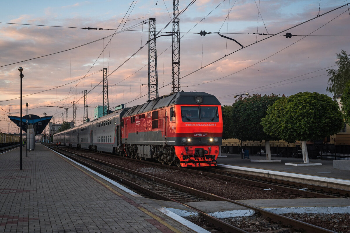 Поезд // Фото со страницы компании «Гранд Сервис Экспресс» в ВКонтакте