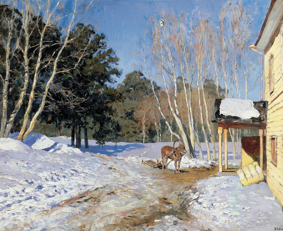 «Март», 1895 г. Левитан И.И.