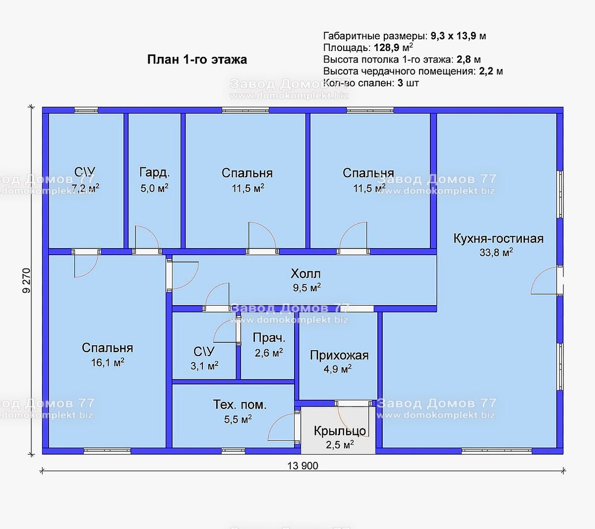 Планировка дома