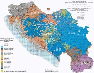 Этнический состав Социалистической Федеративной Республики Югославия
