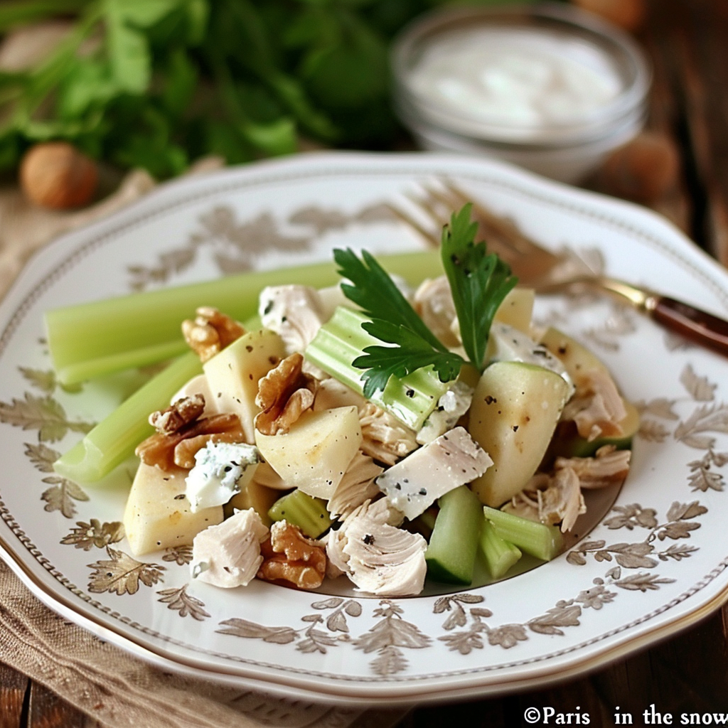 Салат "Париж в снегу"