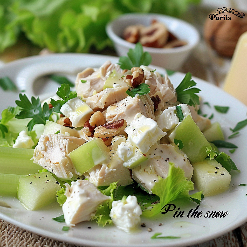 Салат "Париж в снегу"