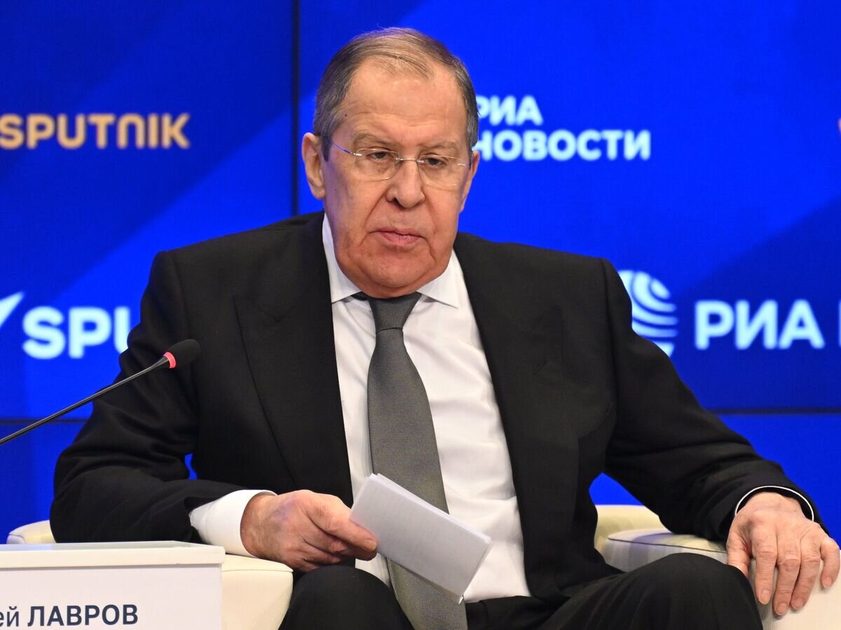    Министр иностранных дел РФ Сергей Лавров© РИА Новости . Григорий Сысоев