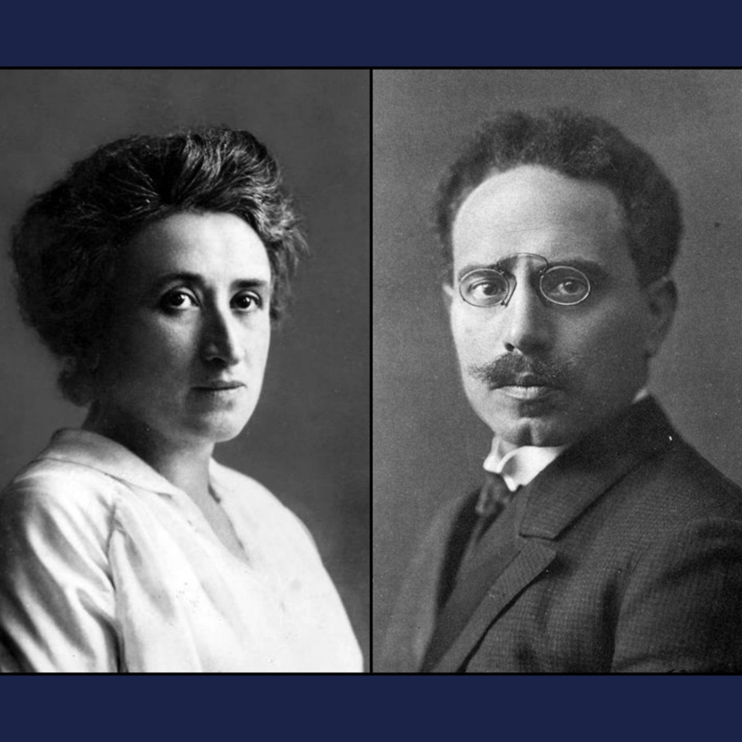 Роза Люксембург и Карл Либкнехт
