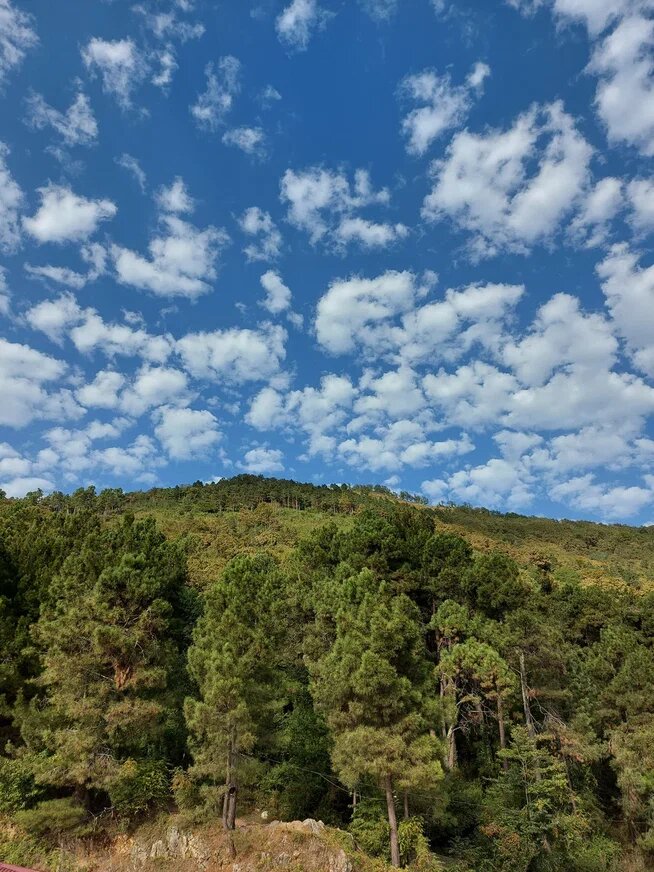 Вид на гору с первой смотровой