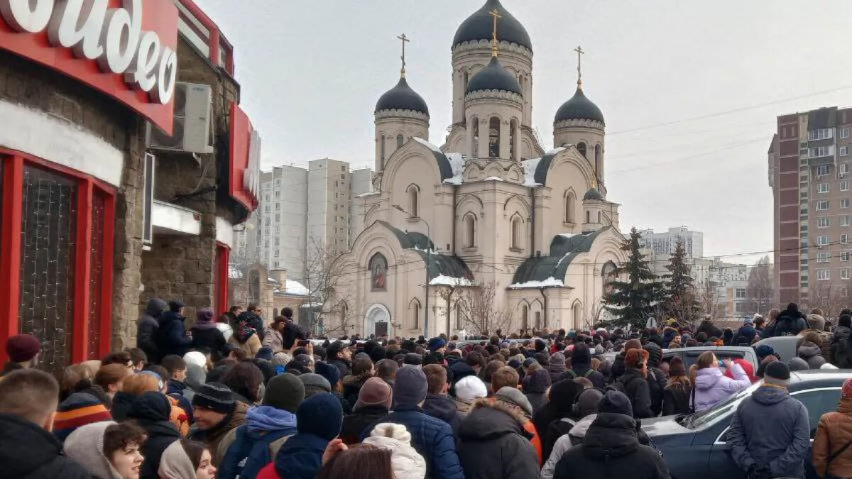    Похороны Алексея Навального.