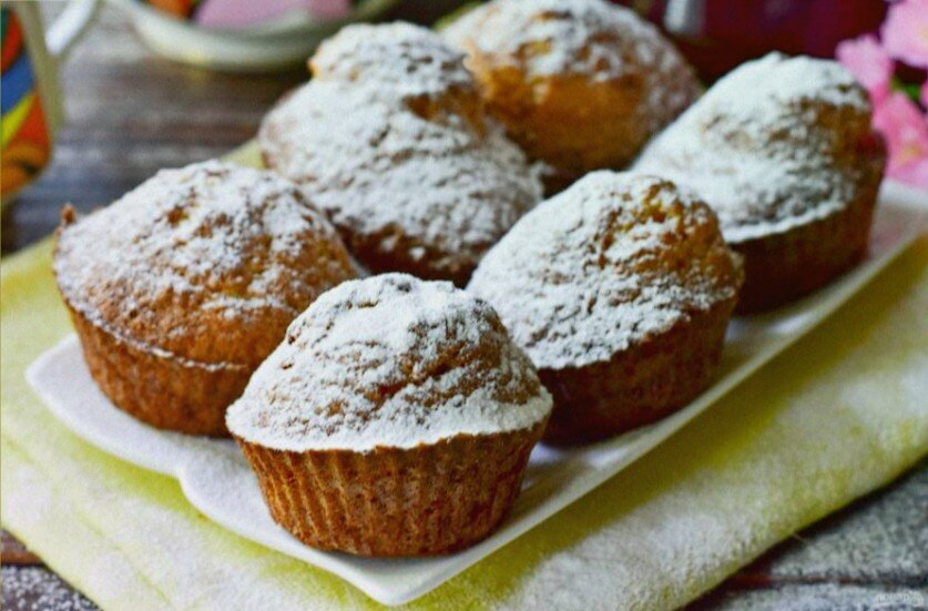 Рецепт: Морковные Кексы