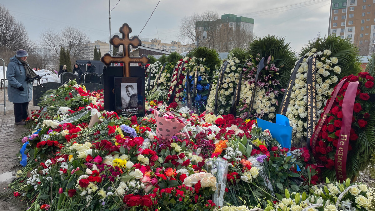 Показать могилу навального