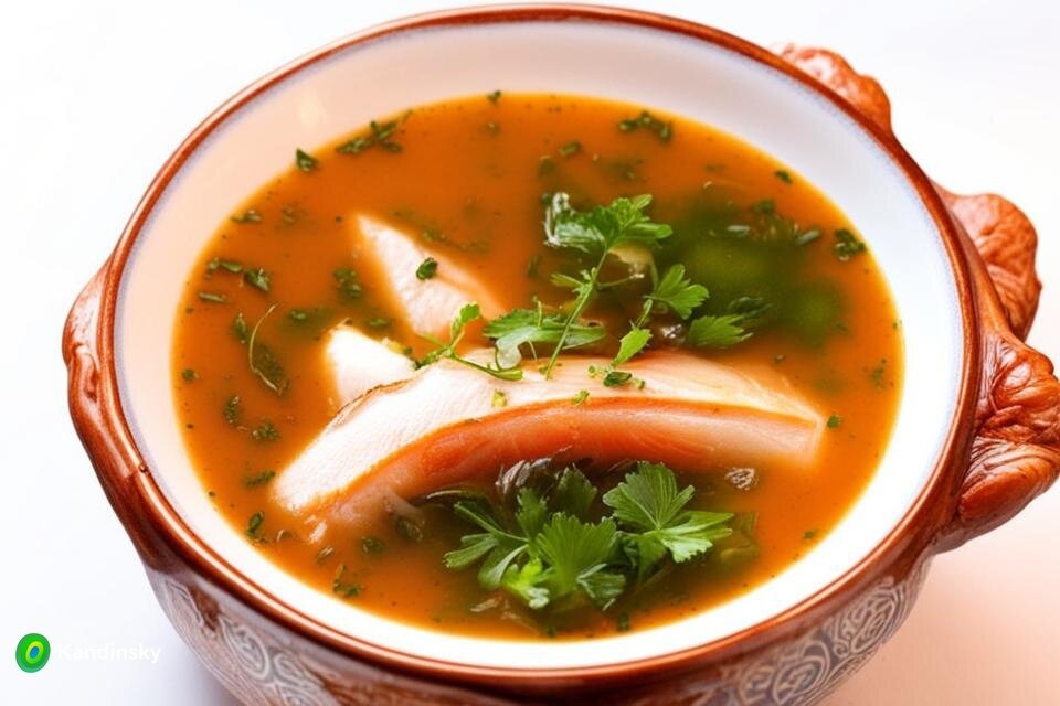 Супчик из красивых пикселей. Похоже, с петрушкой.