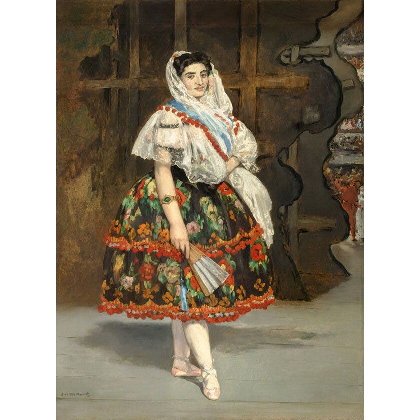 Эдуард Мане. Лола из Валенсии, 1862 год.